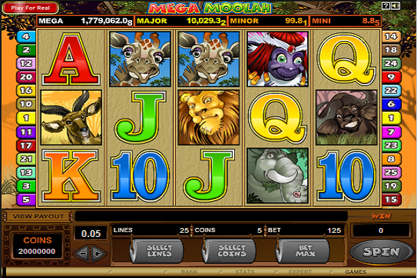 Mega moolah slot